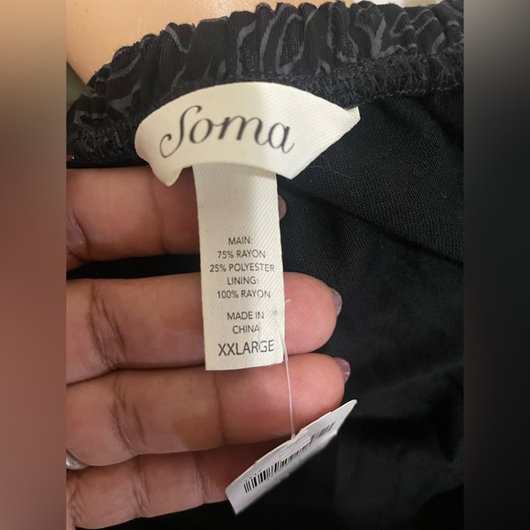 Soma Black Maxi Dress - Picture 3 of 15